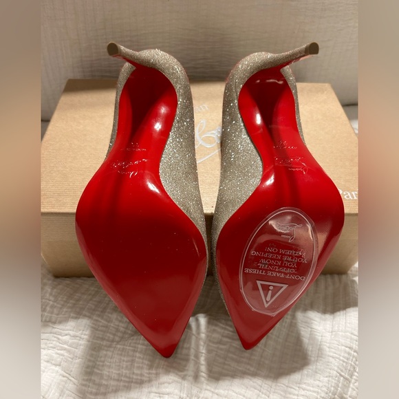 Christian Louboutin Pigalle Follies 100 Glitter - Picture 3 of 5